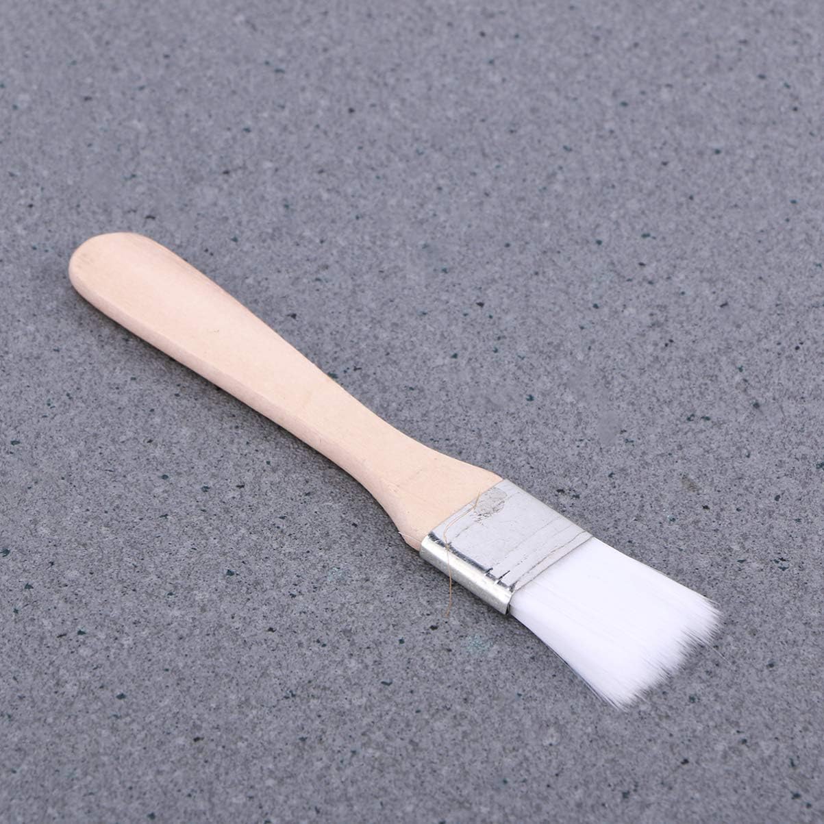 Artibetter Paint Brush Set 6Pcs Nylon Flat Brushes 0.5 Inch for Adhesive Touchups and Diy Painting Crafts Home Projects - Image 5