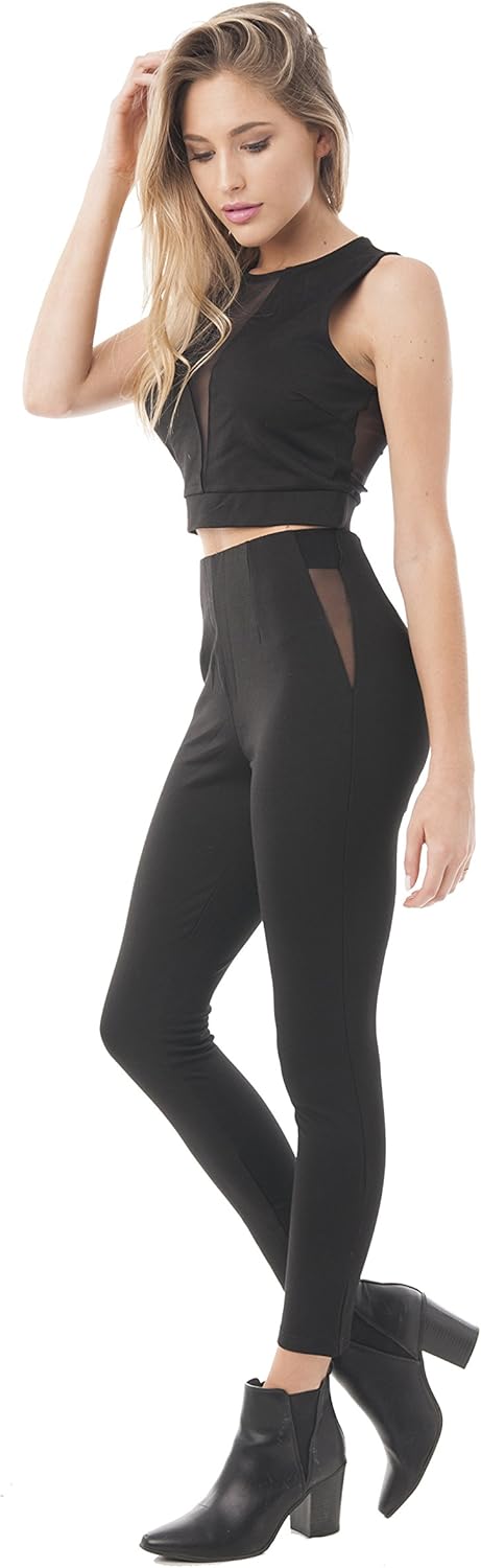 full length skinny pants