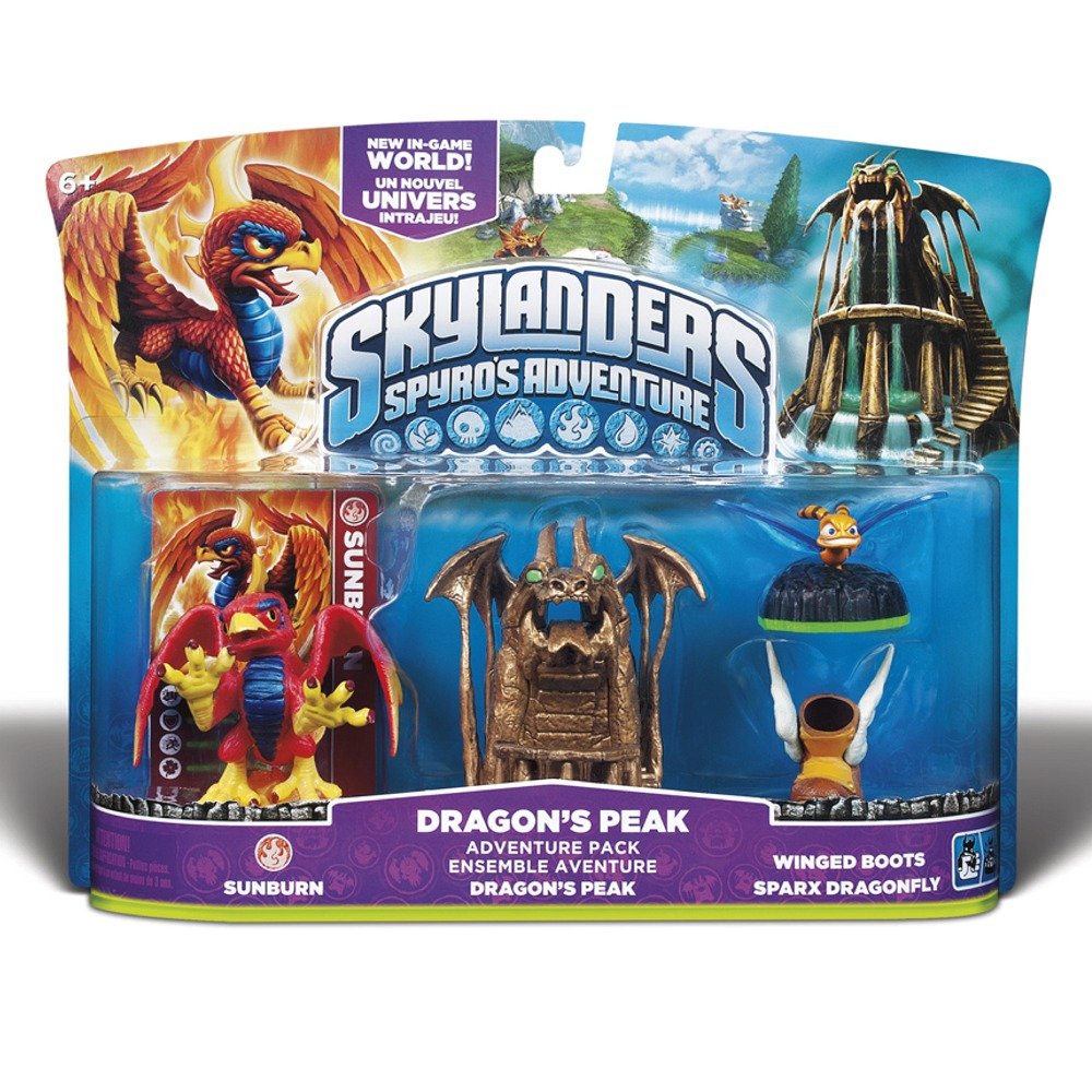 Amazon Com Skylanders Spyro S Adventure Pack Dragon S Peak Video Games