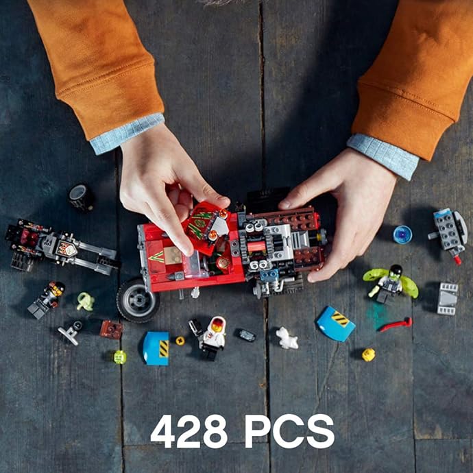 LEGO 乐高 19年新品 Hidden Side 幽灵秘境系列 70421 特技卡车 积木玩具 8折.99 海淘转运到手约¥274