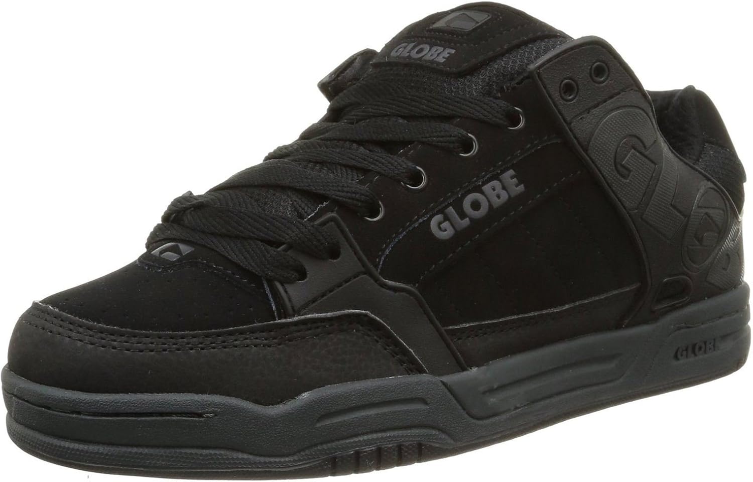 Globe Tilt Black Grey Mens Suede Skate Trainers Shoes Boots11 Amazon