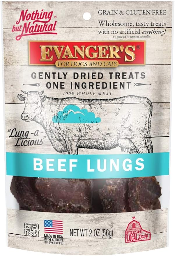 dried beef lung for dogs