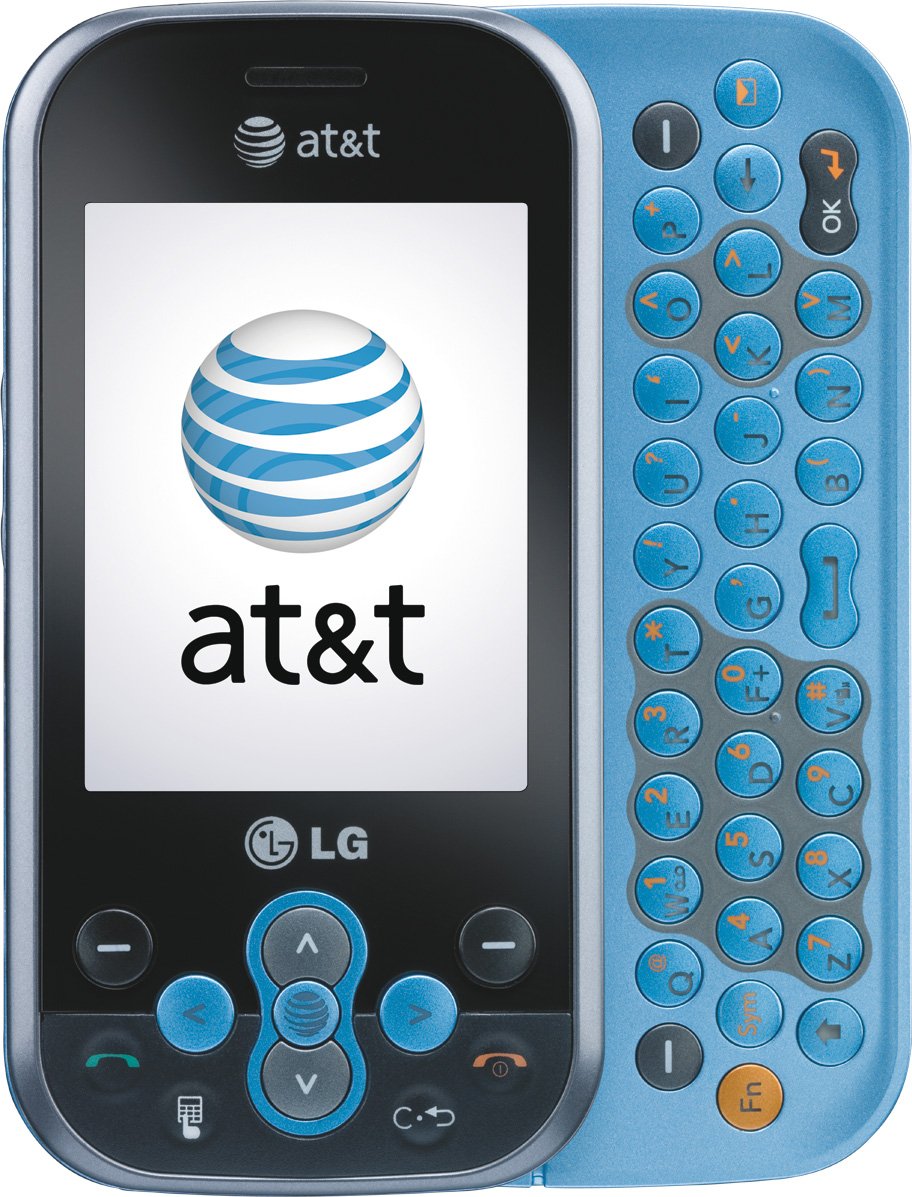 Amazon.com: LG Neon GT365 Phone, Gray/Blue (AT&T): Cell Phones & Accessories