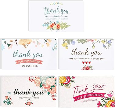 print thank you business cards
