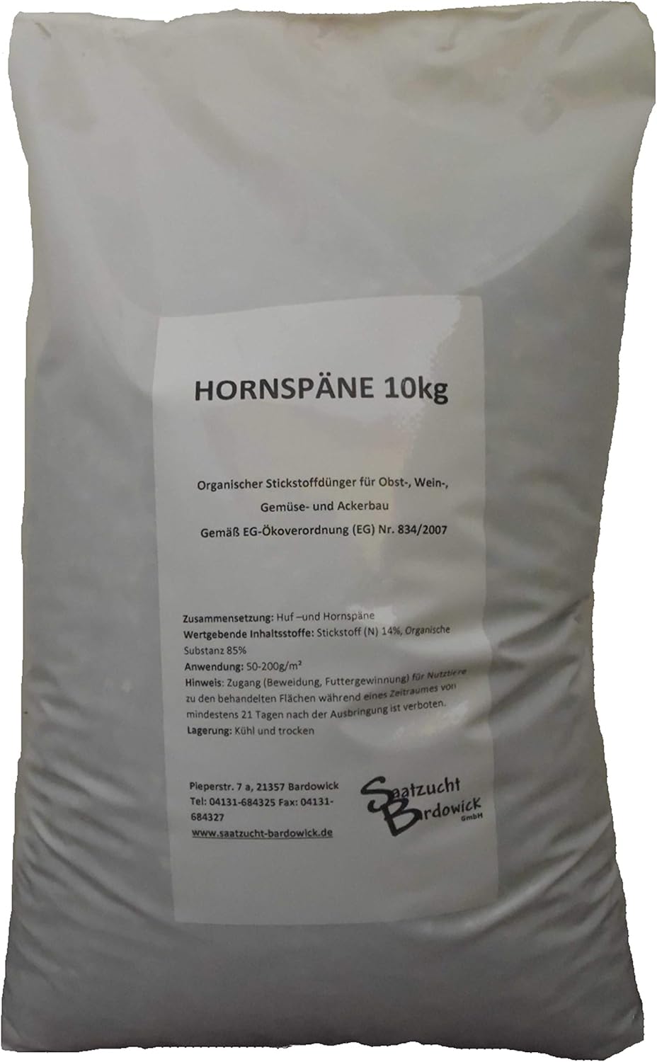 Hornspäne Naturdünger 100% natürlicher Dünger Gartendünger mit Langzeitwirkung Naturdünger 10 Kg