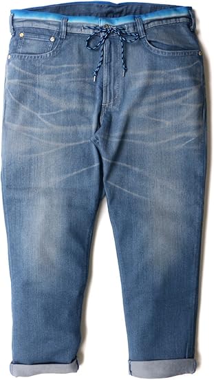 Amazon 大きいサイズ メンズ Edwin エドウィン ジャージーズ クール テーパード Er007 1556 2l 3l 3l 淡色ブルー ロングパンツ 通販