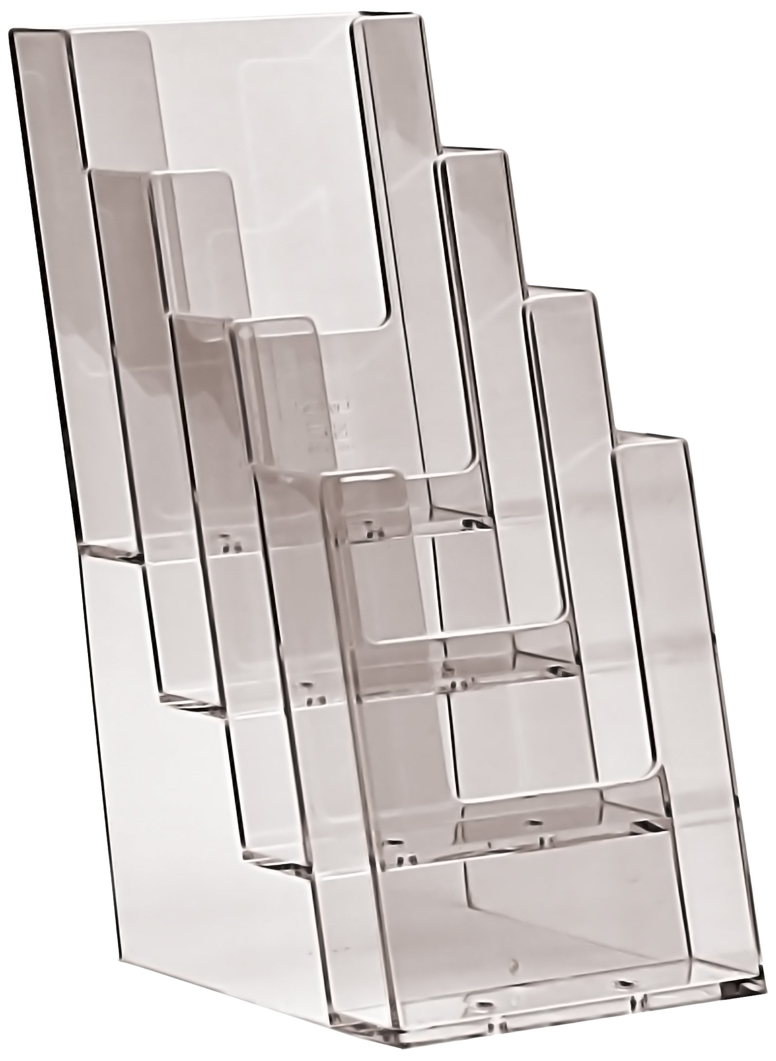 Taymar Four Tier Dispenser for DL Leaflets and Brochures, 4C110 — image 1