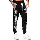 Marine Royal Men's Jogger Pants, Sports Fitness Running Casual Sweatpants