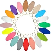 Thyle Motel Keychain Blank Bulk Retro Hotel Keychains Rhombus Vintage Hotel Key Tags for DIY Sublimation Luggage(60 Pcs)