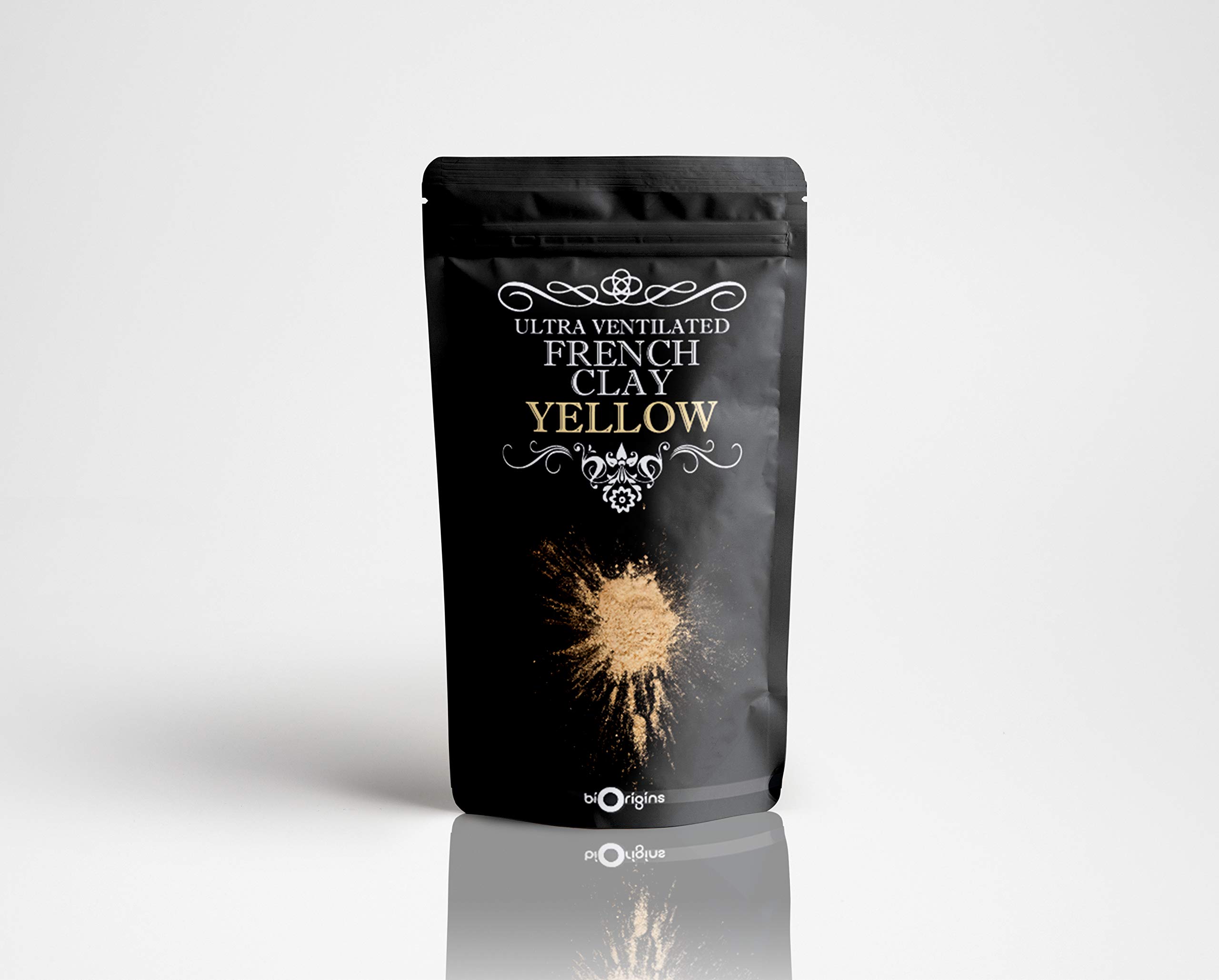 Mystic Moments | Yellow Ultra Ventilated French Natural Clay 100g - Pure & Natural Vegan GMO Free
