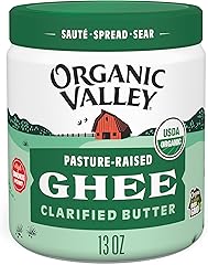 Organic Ghee, Clarified Butter, 13 oz