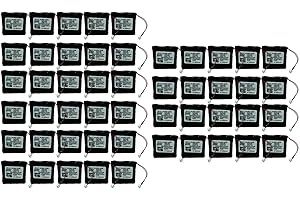TOP BATTERY SOLUTIONS 50PCS Replacement SAFLOK A28110 6V Hotel Door Lock Battery Fits 884952, A28110, A28100, DL-12/4, HTL-11/13, Intellis, MT