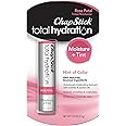 ChapStick Total Hydration Moisture + Tint Rose Petal Tinted Lip Balm Tube, Tinted Moisturizer - 0.12 Oz