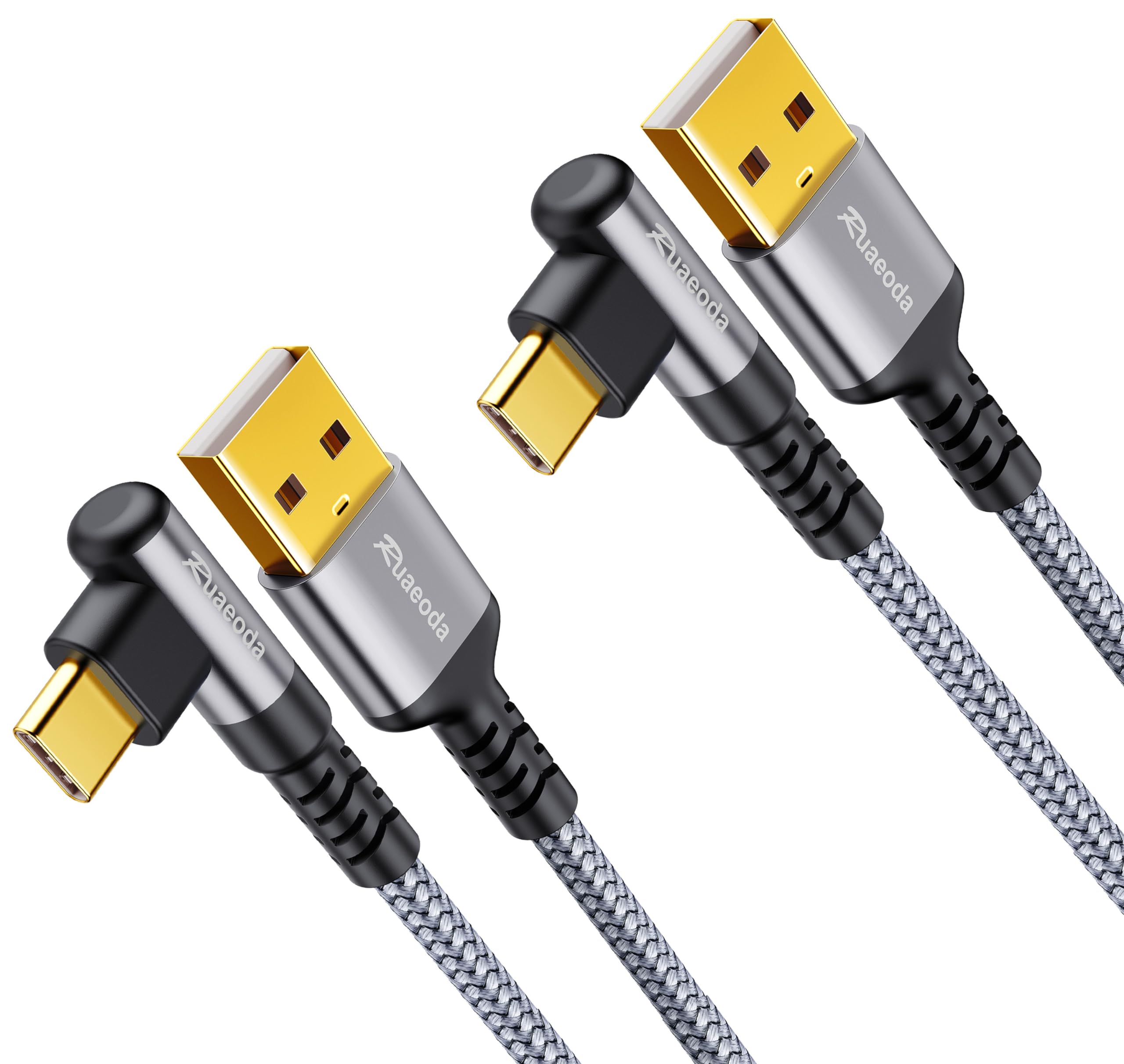 Photo 1 of Ruaeoda USB C Cable 6 ft,Carplay Cable Cord 2Pack 3.1A Type C Charger Fast Charging Cable, USB A to USB C 3A Charger Durable Nylon Braided for Car Carplay Cord