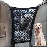 DYKESON Dog Car Net Barrier Pet Barrier with Auto Safety Mesh Organizer Baby Stretchable Storage Bag Universal for Cars, SUVs