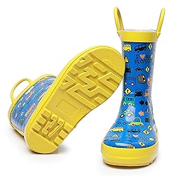 WTW Toddler and Kids Rain Boots Unisex-Child