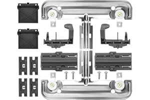 WDTA50SAHZ0 Upper Rack Parts W10712395 by AMI PARTS, Dishwasher Top Rack Fit for Ken-more Kitchen-aid Whirl-pool Dishwasher, Replace W10350375 AP5957560 WDT750SAHZ0 WDT970SAHZ0 WDT730PAHZ0