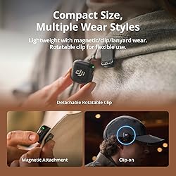 DJI Mic 3 Transmitter, Wireless Mini Microphone for