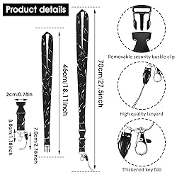 Molain Badge Lanyards with Quick Release