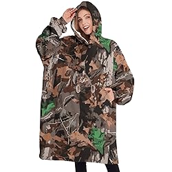 Touchbetter Hunting Camouflage Wearable Oversized