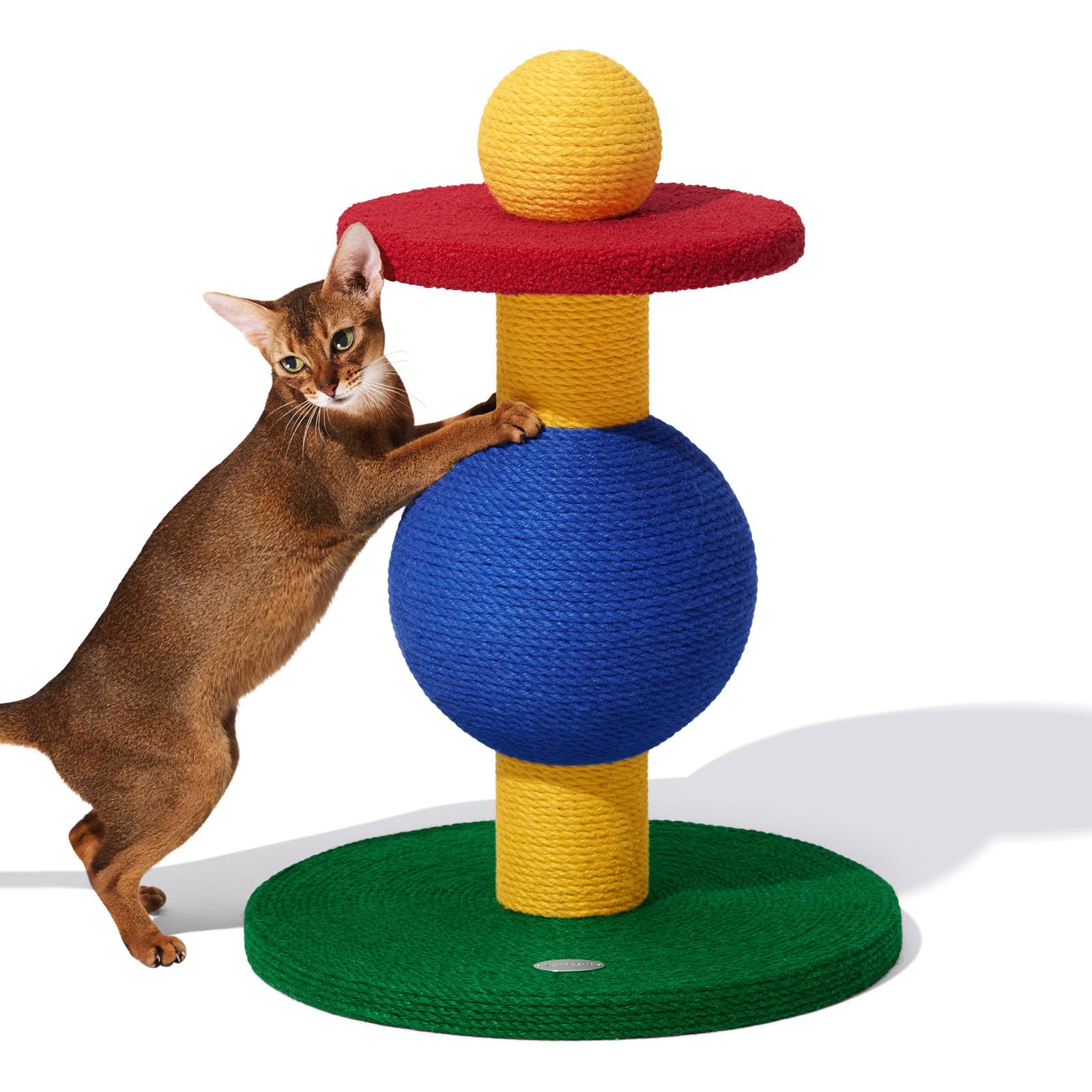 Photo 1 of VETRESKA 25" Cat Tree, Sisal Coverd Scratching Posts with Playful Ball, Indoor Cats Furniture Activity Center for Cats Kittens