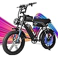 Tamobyke Electric Bike for Adults, Powerful 1000-2000W Motor, 20-24'' Fat Tire Ebikes, 48V15.6-31.2AH Battery,28-34MPH Speed, Full Suspension Hydralic Brakes Electric Dirt Bike