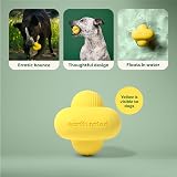 Earth Rated Dog Ball Interactive Fetch Toy Large Yellow view 2