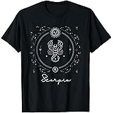 Scorpio Zodiac Sign Horoscope Astrology Scorpio T-Shirt