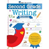 Ready to Learn: Second Grade Writing Workbook: Word Families, Compound Words, Contractions, and More!