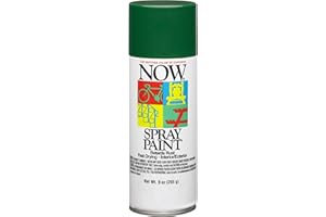 Krylon Now Spray Paint, Gloss, Hunter Green, 9 oz