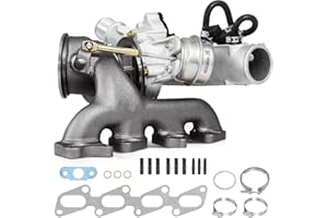 FILTERUP 667-203 1.4L Turbocharger with Gaskets Repair kits Compatible with 2011-2015 Chevy Chevrolet Cruze 2012-2020 Sonic 2013-2018 Trax 2013-2018 Buick Encore Replace# 55565353 GT1446