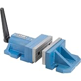 CME Separated 2-Piece Milling Vise, 6" Jaw Wd | Holds extra long workpieces, precision ground clamping faces, independent bolt-down bodies, keyway locates on table
