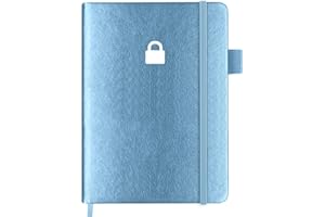 GETVOW Password Book with Alphabetical Tabs - 4.5'' x 6'' Internet Password Keeper Book, Password Notebook for Office or Home, Blue