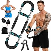 Zentro Cart Twister Arm Trainer for Men &amp; Women(40- 130 lb), 3 Adjustable Arm and Chest Trainer, Chest Exercise Workout | Home Gym Calisthenics Equipment for Full Body.