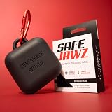 SAFEJAWZ Premium Mouthguard Case with Carabiner Clip Black view 5