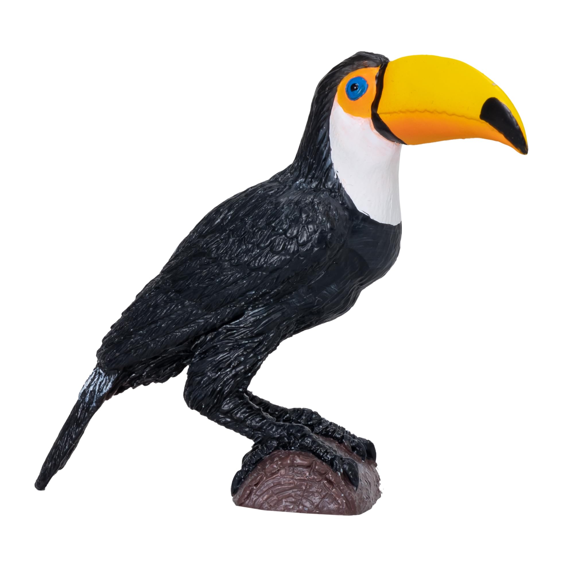 MOJO Toucan Bird Wildlife Animal Avian Model Toy Figure for Play and Collection.