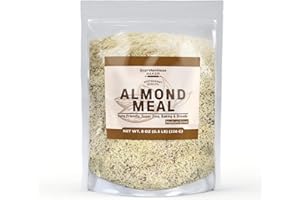 Unpretentious Almond Meal, 8 oz, Breading Replacement, Great for Rubs, Breads, & Baked Goods