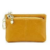 ZOOEASS Women PU Leather Zip Mini Coin Purse With
