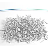KUNPHY PTFE 600Pcs Suitable for SUNLU Filament Connector, 3D Printer Filament 1.75mm, Easy to Use, High Temperature Resistance up to 240℃, Filament Welder Compatible with PLA, PETG, and ABS