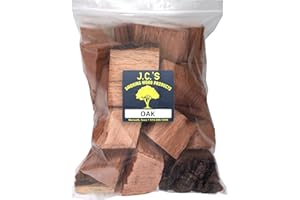 J.C.'S SMOKING WOOD PRODUCTS J.C.'s Smoking Wood Chunks - Gallon Sized Bag - Oak