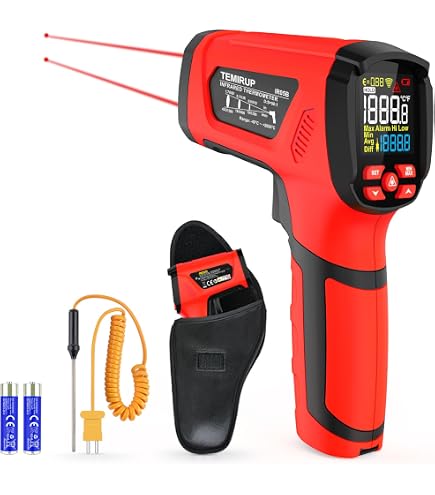 Kiln Oven Furnace Digital Pyrometer F,C for Pottery Ceramic Glass