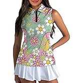 Eheartsgir Women's Sleeveless Golf Shirts Racerback Workout Sport Tank Tops Lightweight Moisture Wicking Casual T Shirt