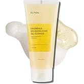 IUNIK Low pH Calendula Balancing Foam Gel Cleanser for All Skin Types – Face Wash with Centella Asiatica & Beta Glucan – Gentle Hydrating Mild Facial Cleanser 5.07 Fl. Oz. Korean Skincare