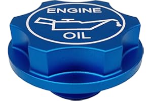 kweiny Engine Oil Filler Cap Aluminum Compatible with Ford Lincoln Mercury 1993-2010 Some Models