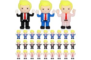LMTGLDT 30 Pcs Mini Figurines in Bulk,2025 Mini Little People Toys Figure,2025 Novelty Gifts for American,2025 Bobblehead for Car Home Desk Party Decorations