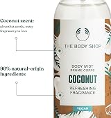 The Body Shop Coconut Body Mist 100ml Vegan 96% Natural Origin view 3