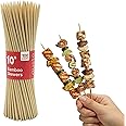 Gusto [10 Inch - 100 Count] Bamboo Skewers for Shish Kabob, Grilling, Fruits, Appetizers, and Cocktails - Formerly Comfy Pack