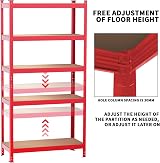Royalswill 5-Tier Metal Storage Shelves Heavy Duty Boltless Rack 875KG Capacity view 4