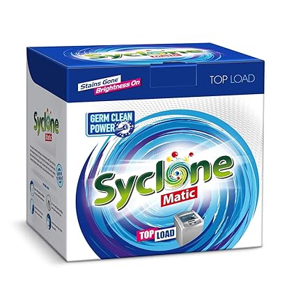 SycloneMatic Top Load Detergent Powder-6 Kg