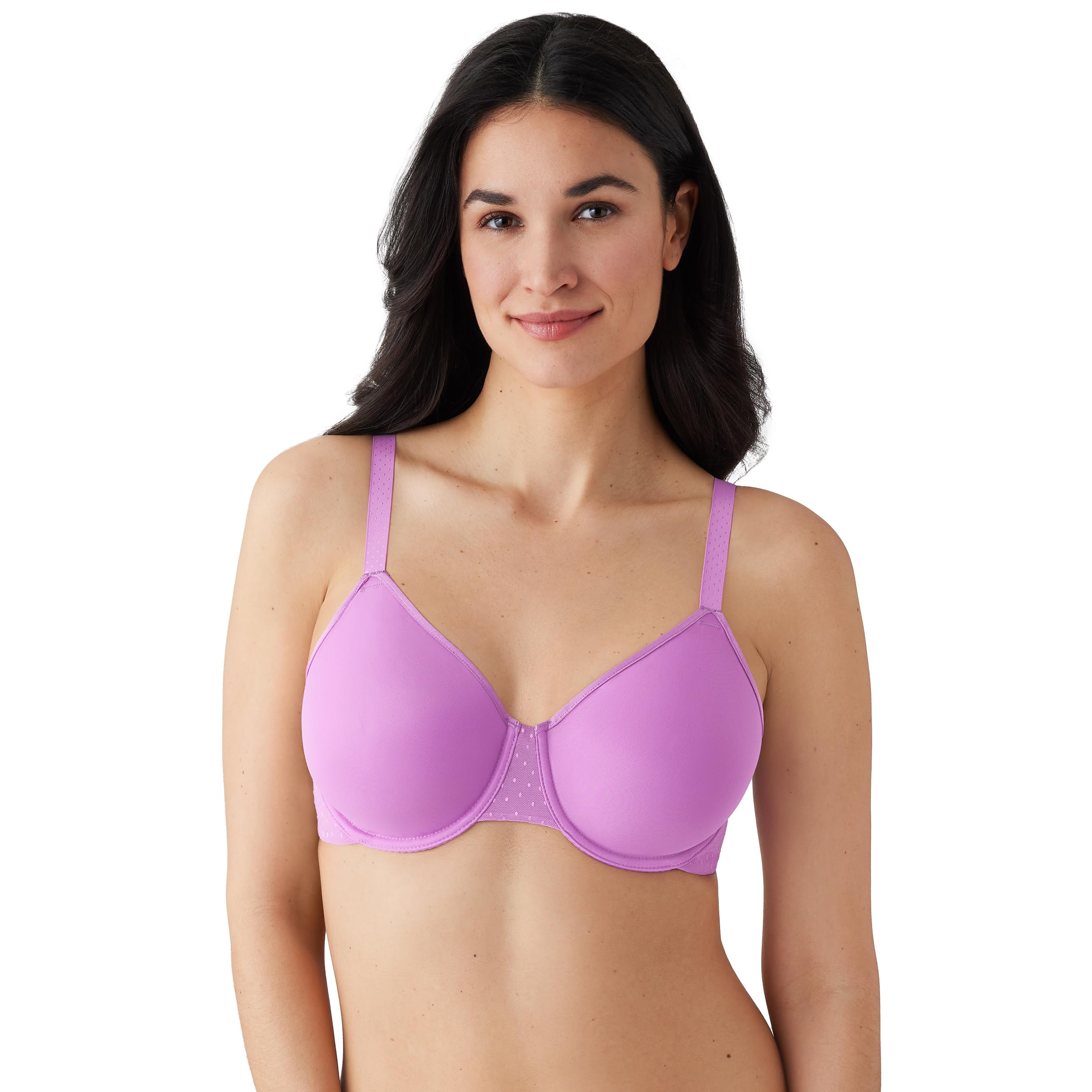 Wacoal Women’s Back Appeal Minimizer Unlined Underwire Bra, First Bloom, 36G